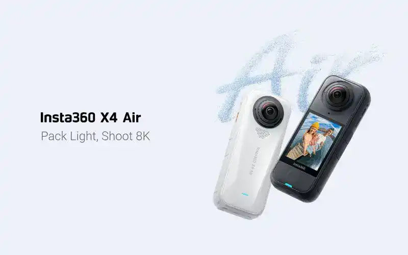 Insta360 X4 Air — 8K 360° Power in the Palm of Your Hand