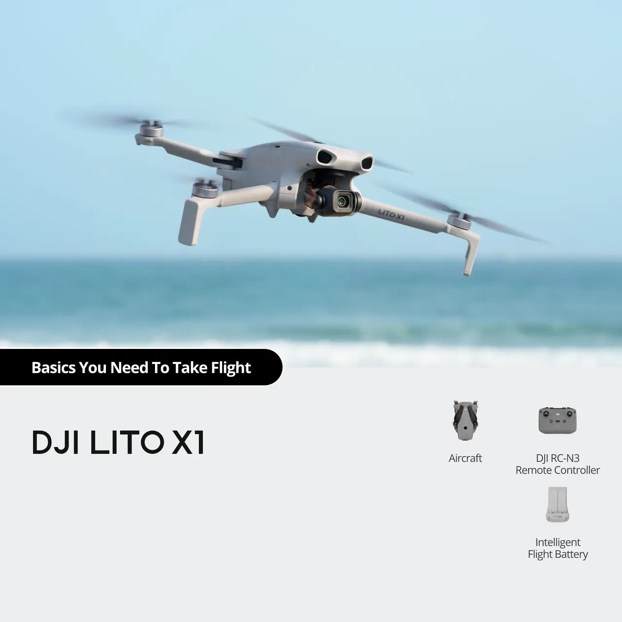 DJI Lito X1 Beginner-Friendly Premium Camera Drone