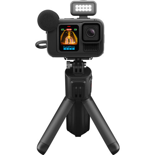 GoPro Hero 13 Black Action Camera mounted on a Tripod