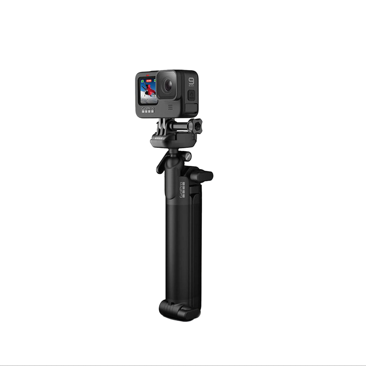Sample of the GoPro 3-Way 2.0 shooting handheld via grip setting