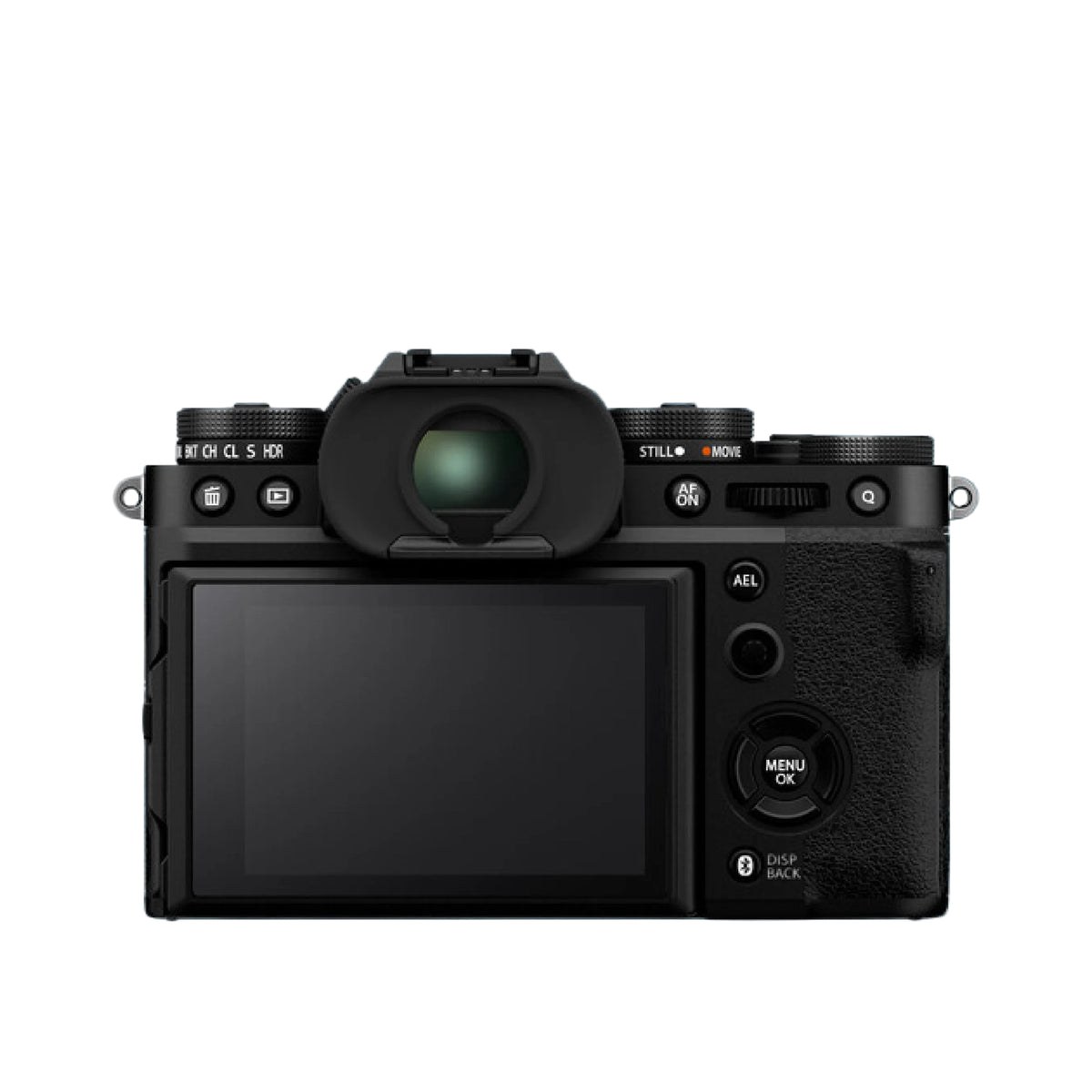 LCD Screen of Fujifulm XT5 Mirrorless Camera