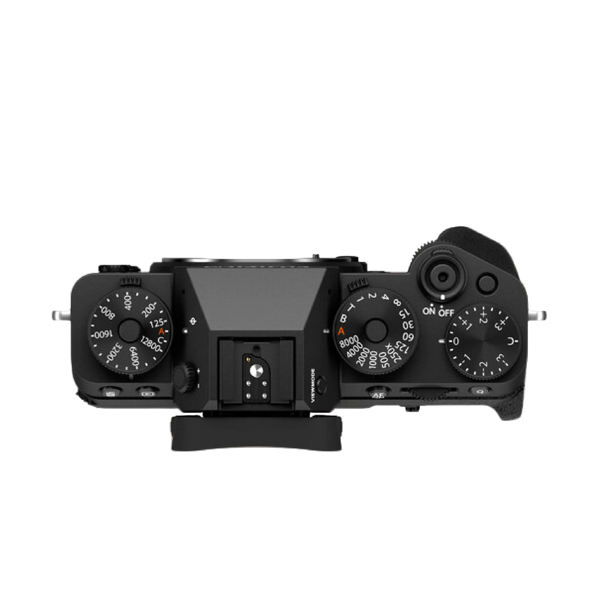 Top view of Fujifilm XT5 Mirrorless Camera