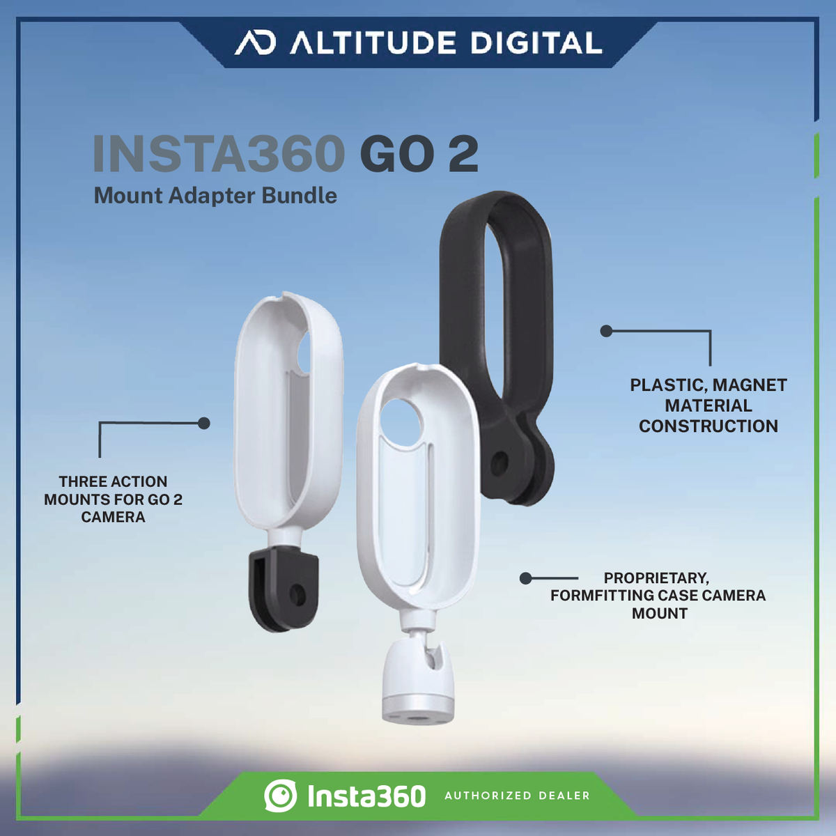 Insta360 GO 2 Mount Adapter Bundle