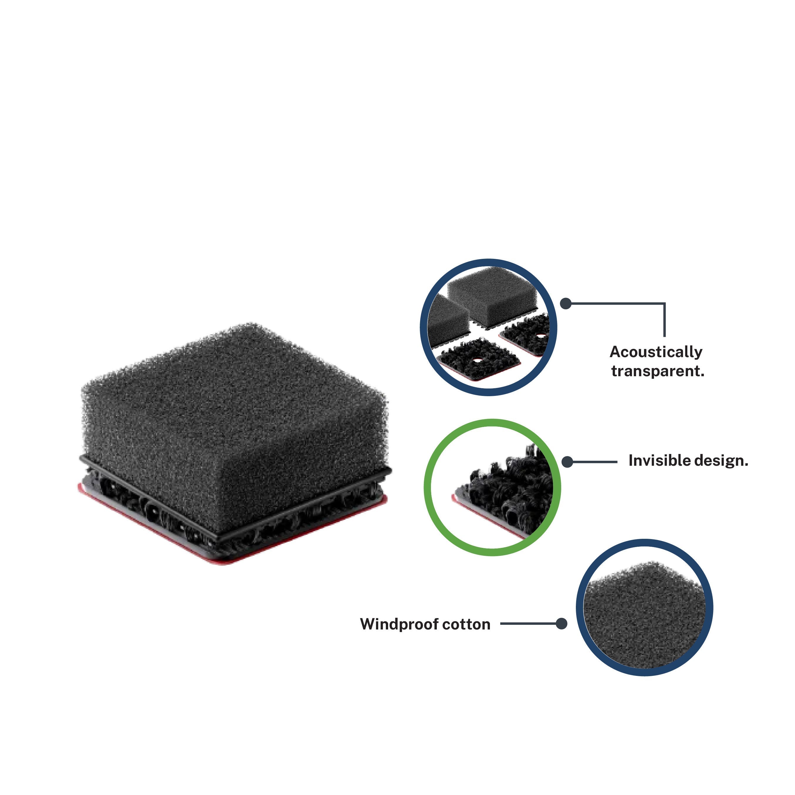 Insta360 X3 Mic Wind Muff