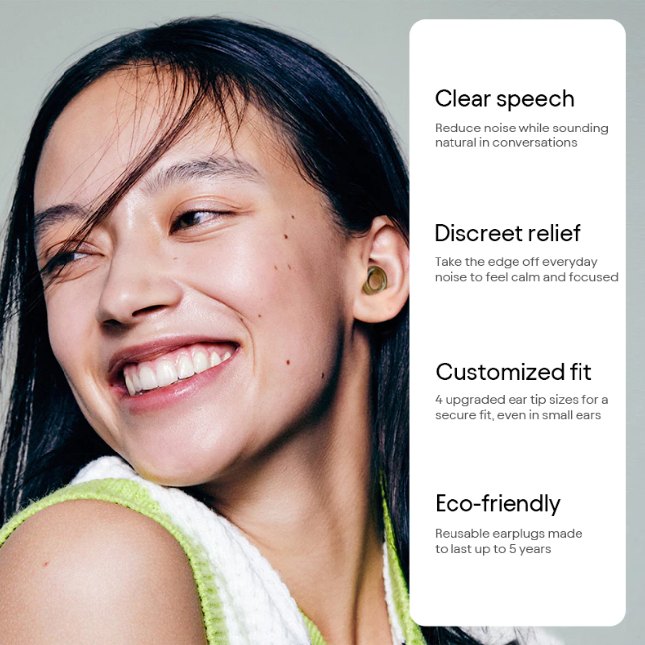 LOOP Engage 2 Clear Earplugs