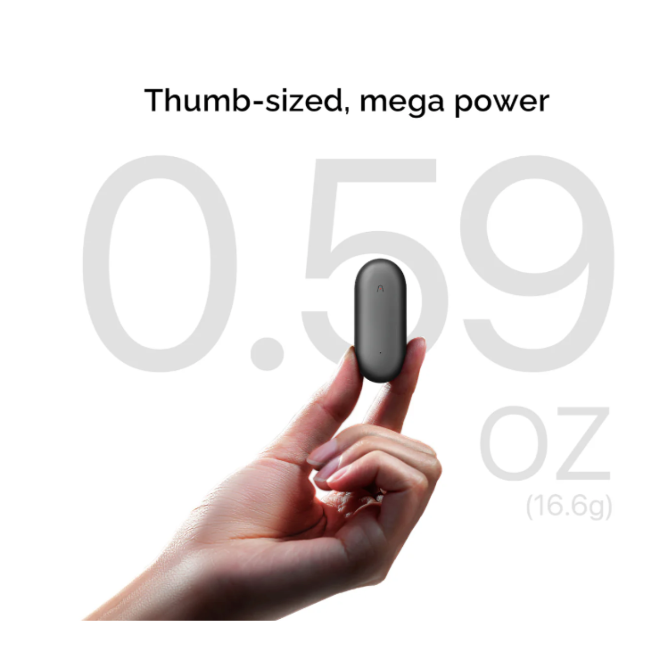 Plaud NotePin- Cosmic Gray