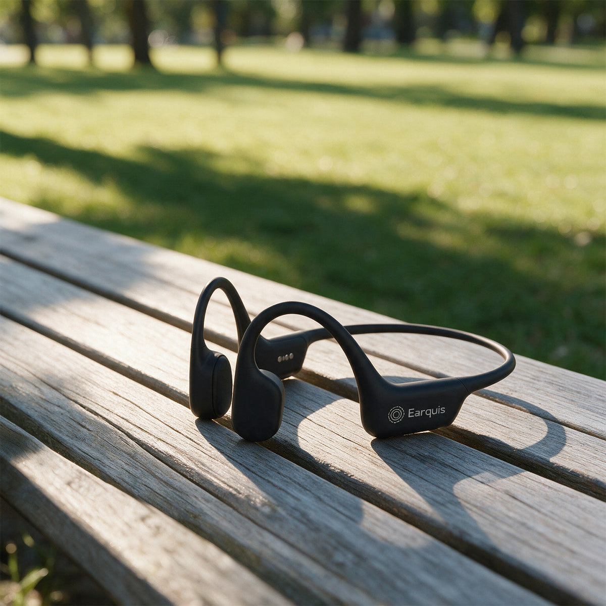 Earquis Pulse Bone Conduction Earphones (Jet Black)