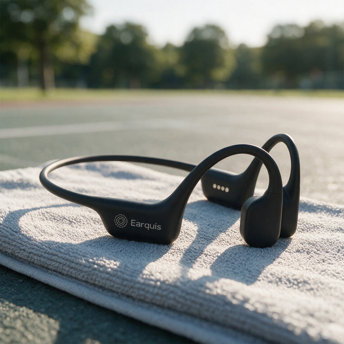 Earquis Pulse Bone Conduction Earphones (Jet Black)