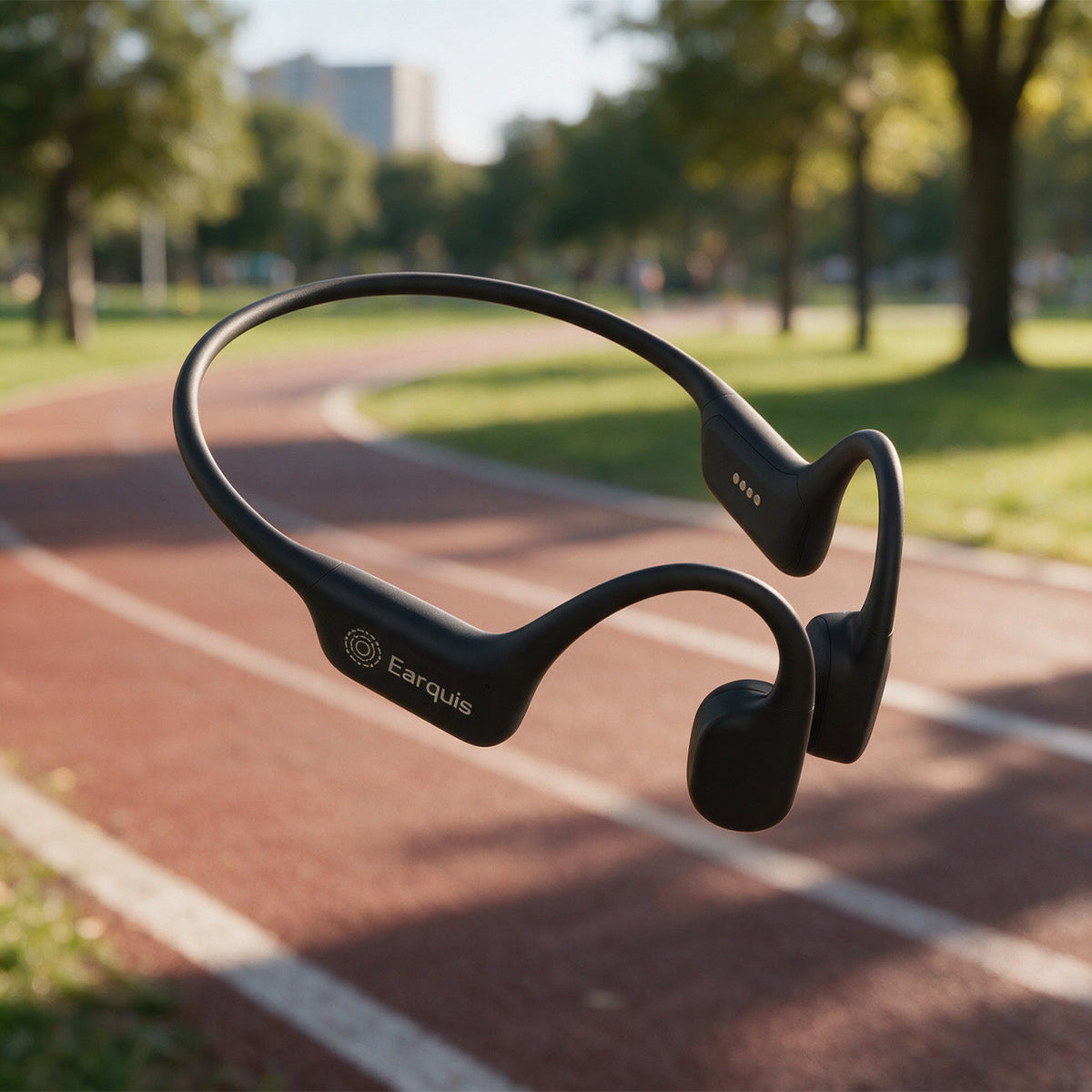 Earquis Pulse Bone Conduction Earphones (Jet Black)