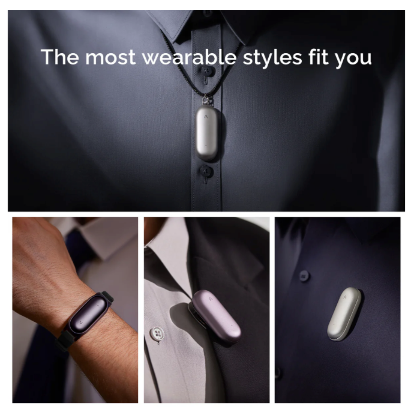 Plaud NotePin- Cosmic Gray