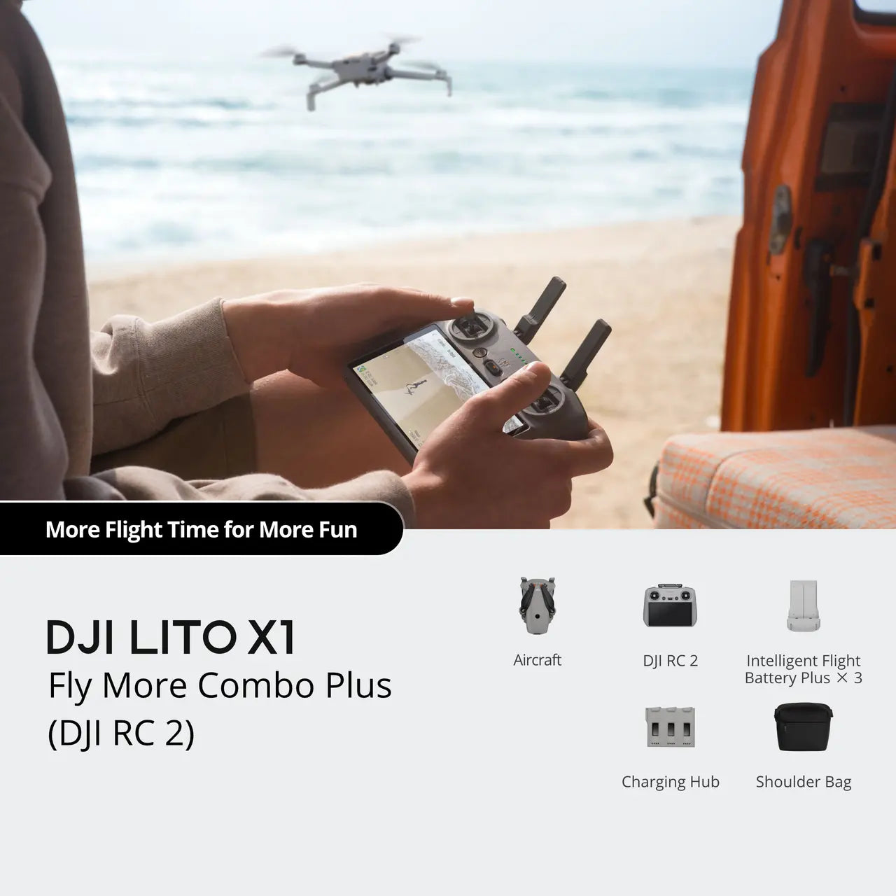 DJI Lito X1 Beginner-Friendly Premium Camera Drone