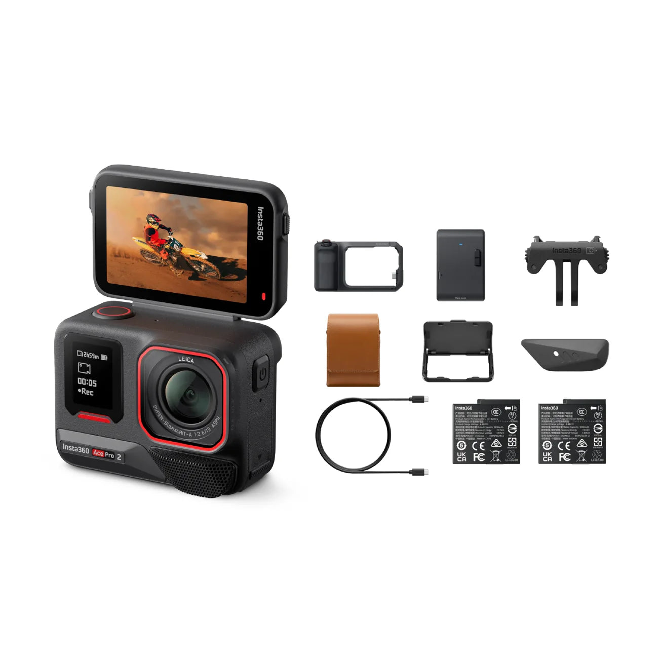 Insta360 Ace Pro 2 8K AI-Powered Action Camera with Unbeatable Low Light Performance