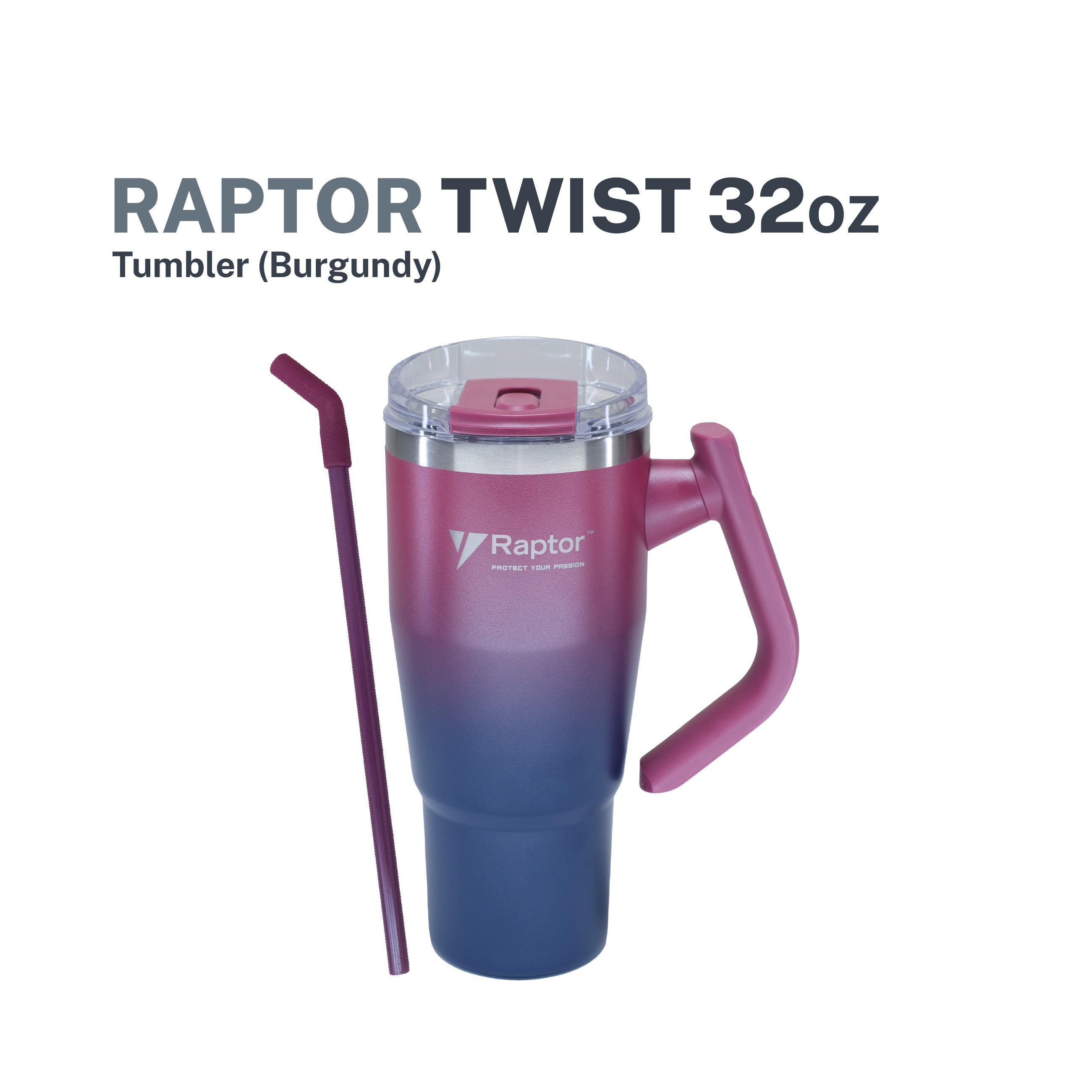 Raptor Drinkware Twist Tumbler 32oz