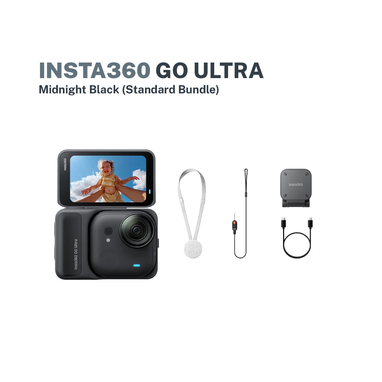 Insta360 GO Ultra 4K Tiny Hands-Free Action Camera