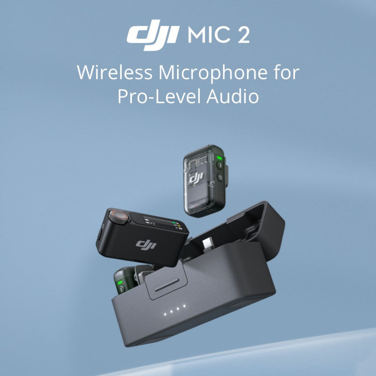 DJI MIC 2 (2TX,1 RX and Charging Case)
