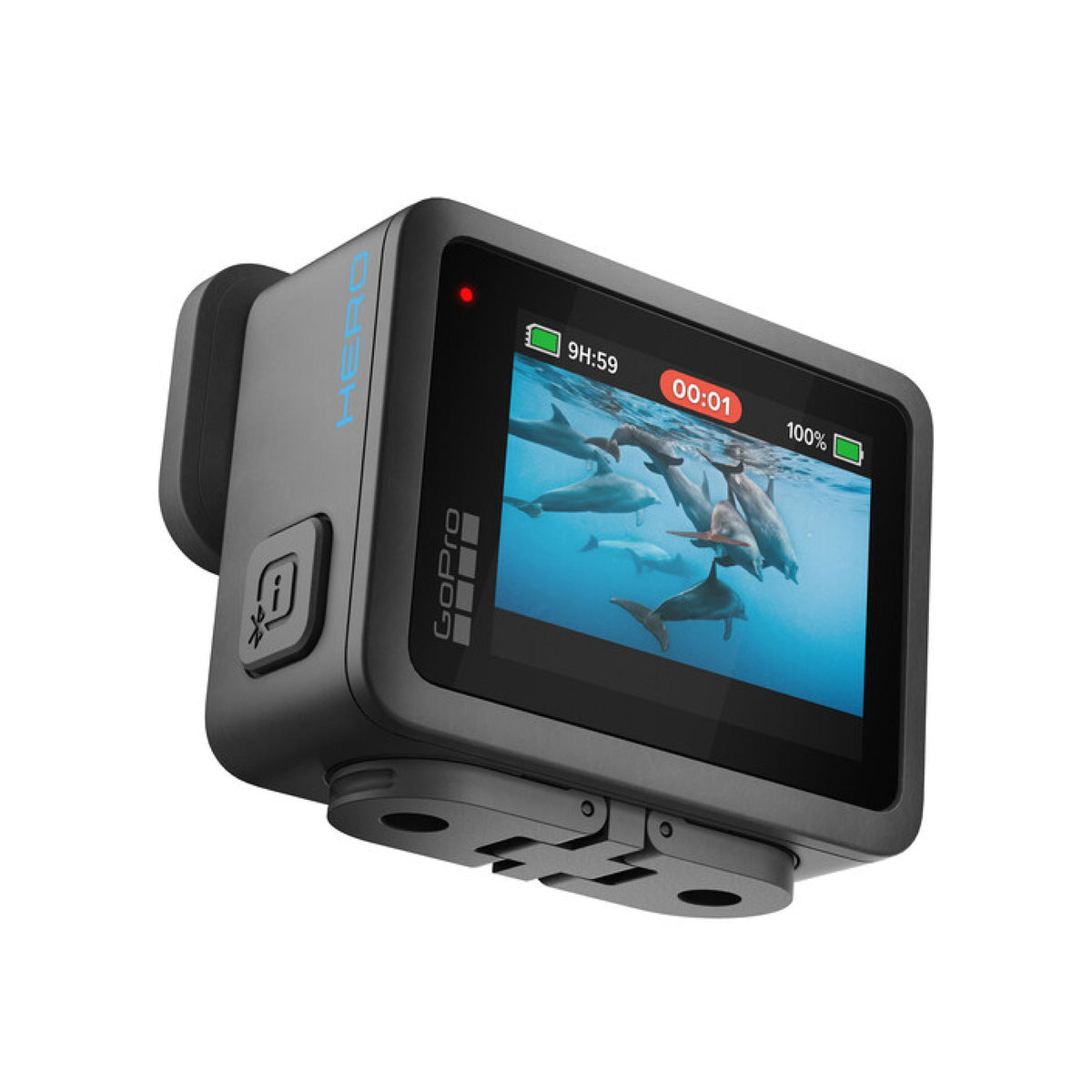 Large display screen of the GoPro Hero Action Camera