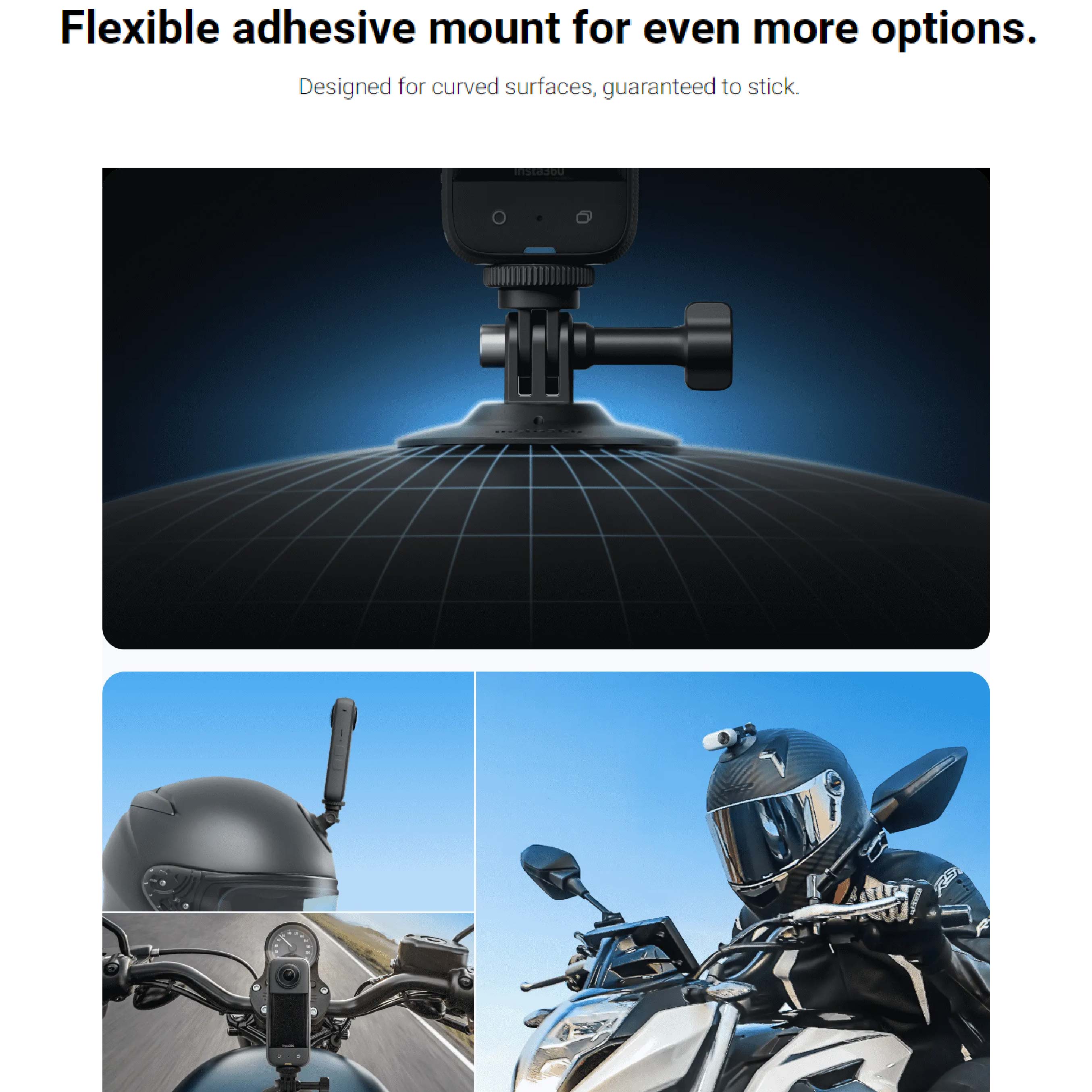 Insta360 Motorcycle Mount Bundle Standard (New Version)
