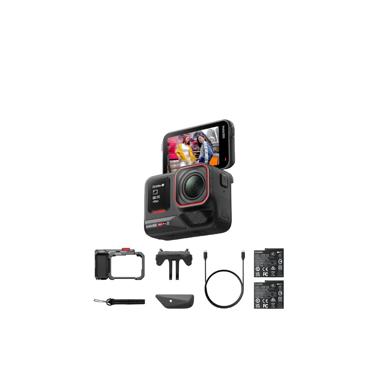 Insta360 Ace Pro 2 8K AI-Powered Action Camera with Unbeatable Low Light Performance