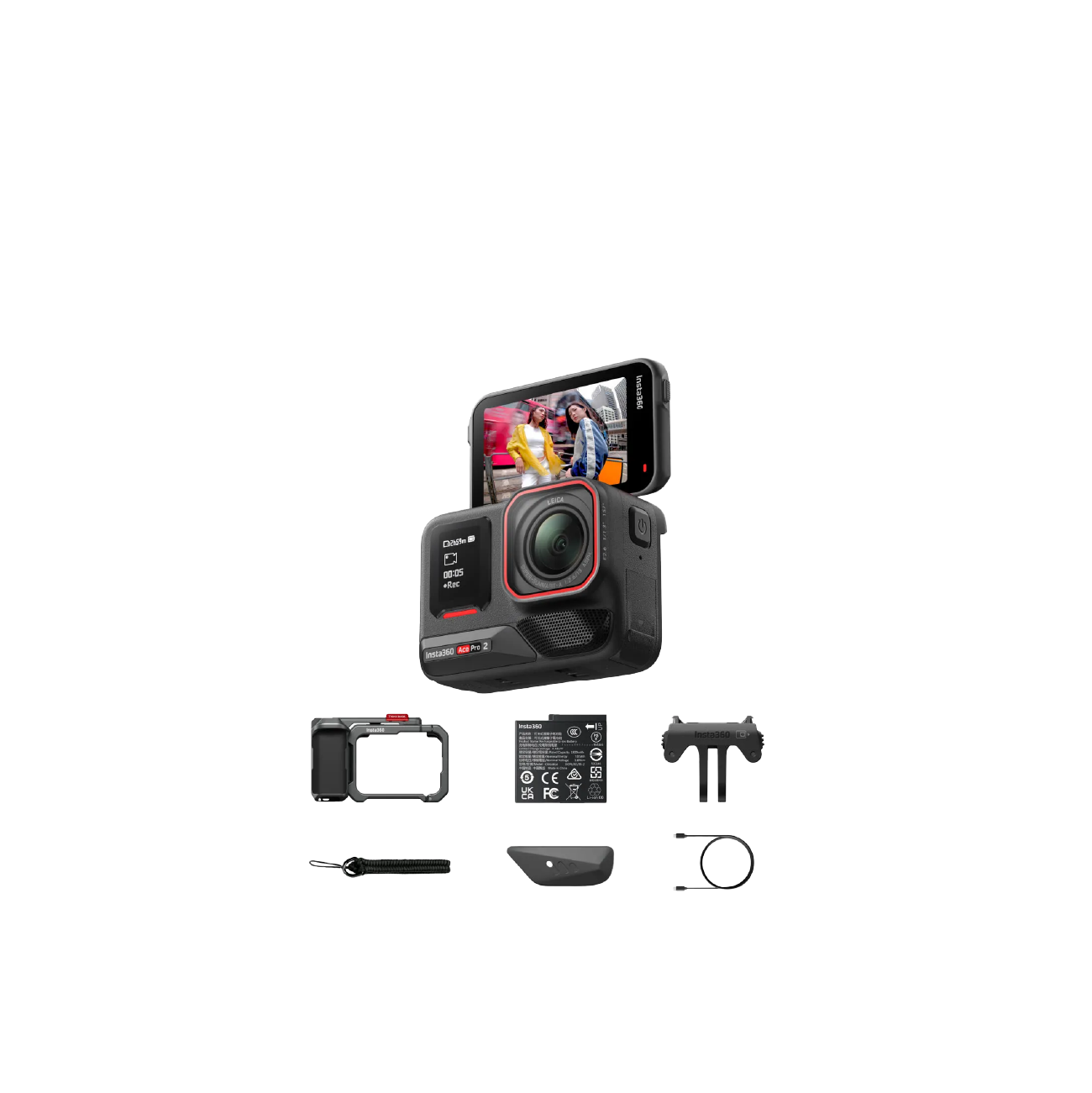 Insta360 Ace Pro 2 8K AI-Powered Action Camera with Unbeatable Low Light Performance