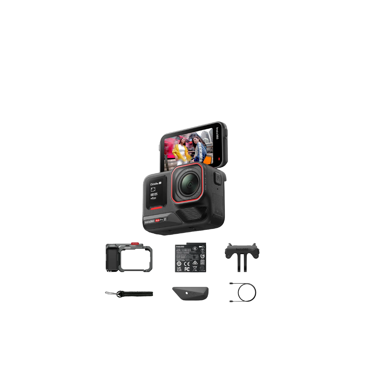 Insta360 Ace Pro 2 8K AI-Powered Action Camera with Unbeatable Low Light Performance