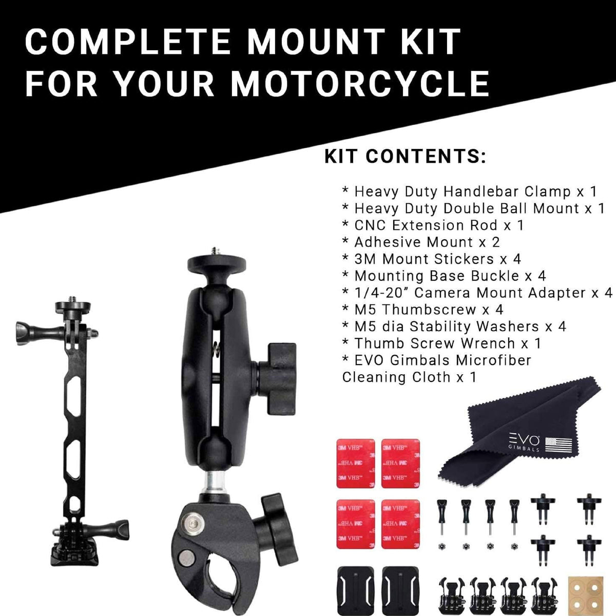 Insta360 Motorcycle Mount Bundle Standard (Old Version)