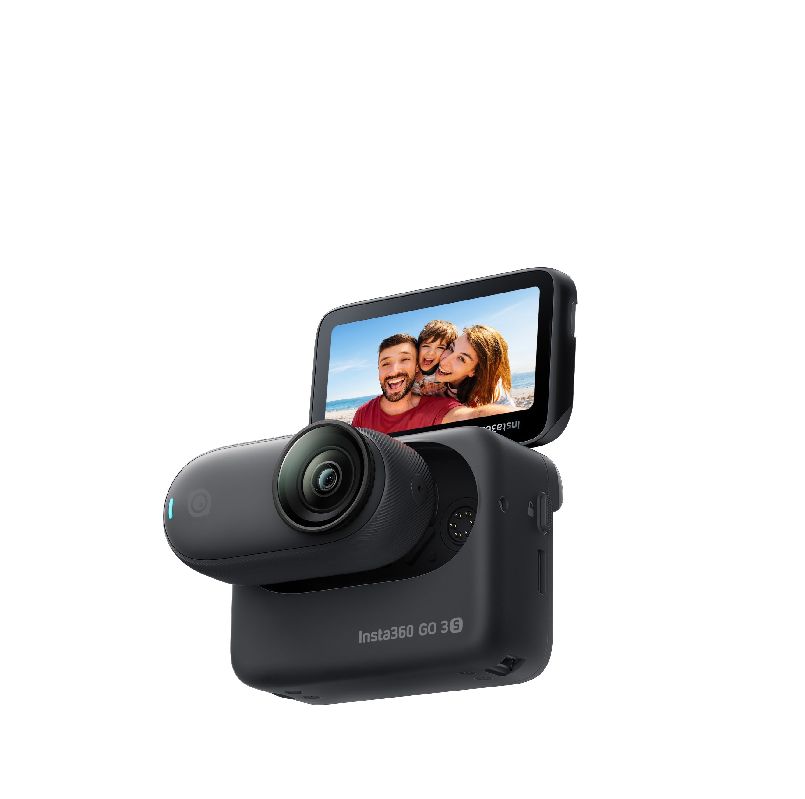 Insta360 GO 3S (64GB) 4K Tiny Waterproof Action Camera, Hands-Free POV Video Capture