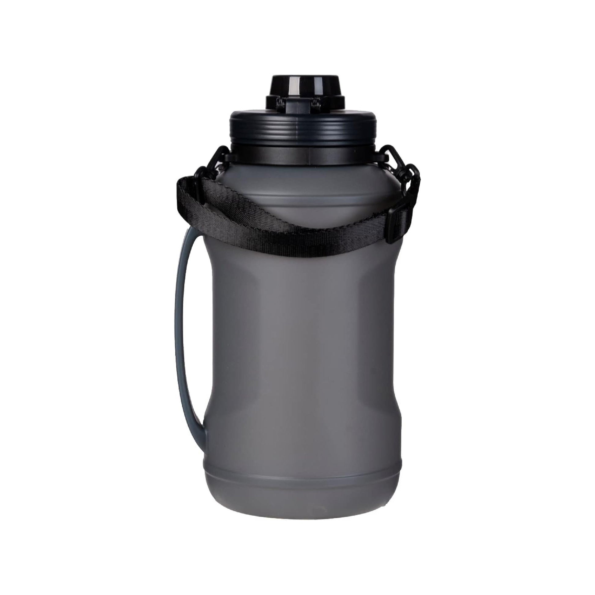 Ecoflow Collapsible Silicone Water Bottle with a strap