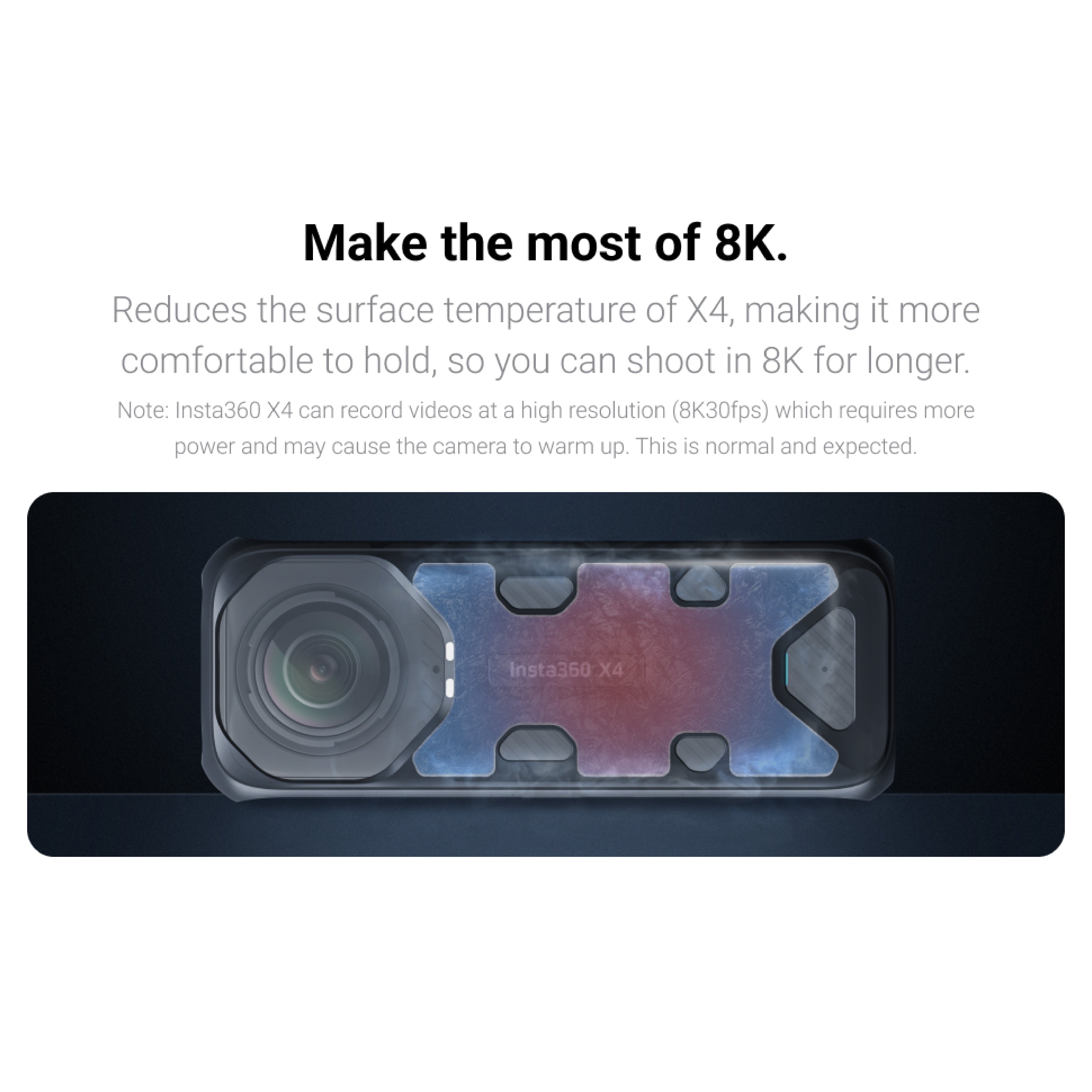 Insta360 X4 Thermo Grip Cover