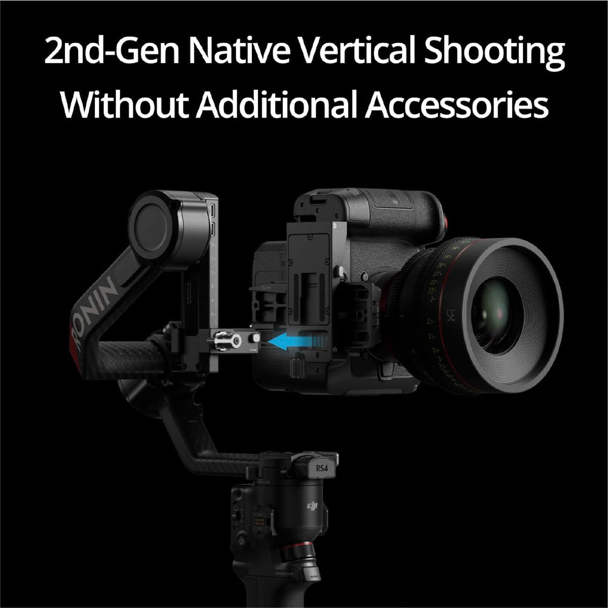 DJI RS 4 Pro Camera Gimbal Stabilizer