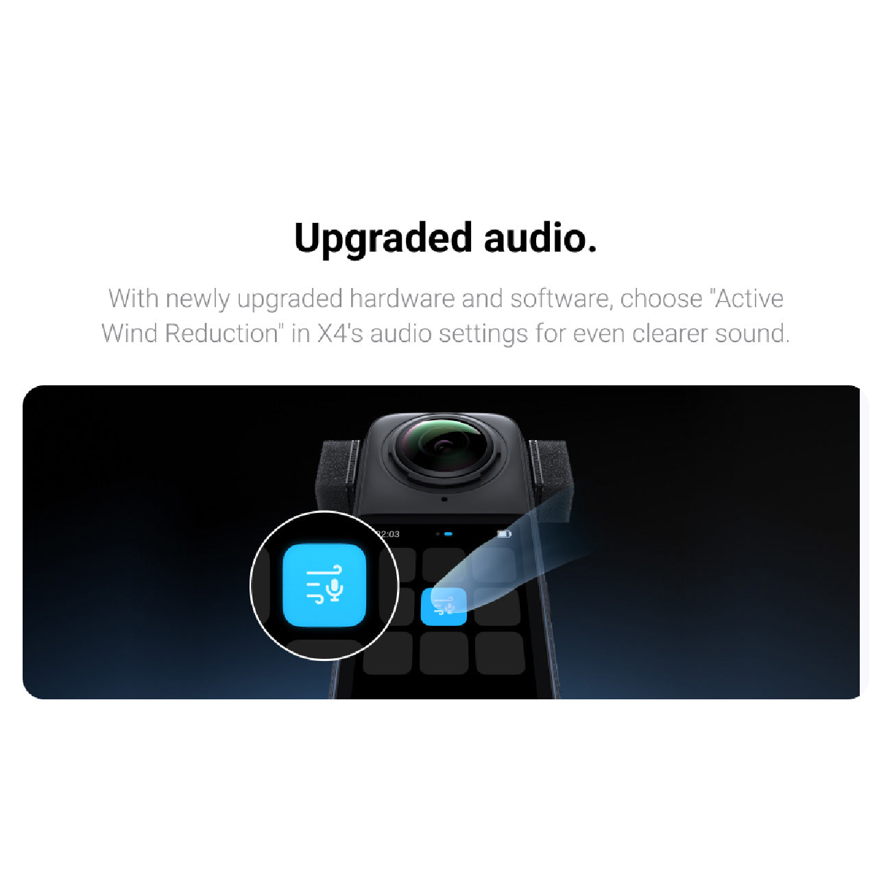 Insta360 X4/X3 Mic Wind Muff
