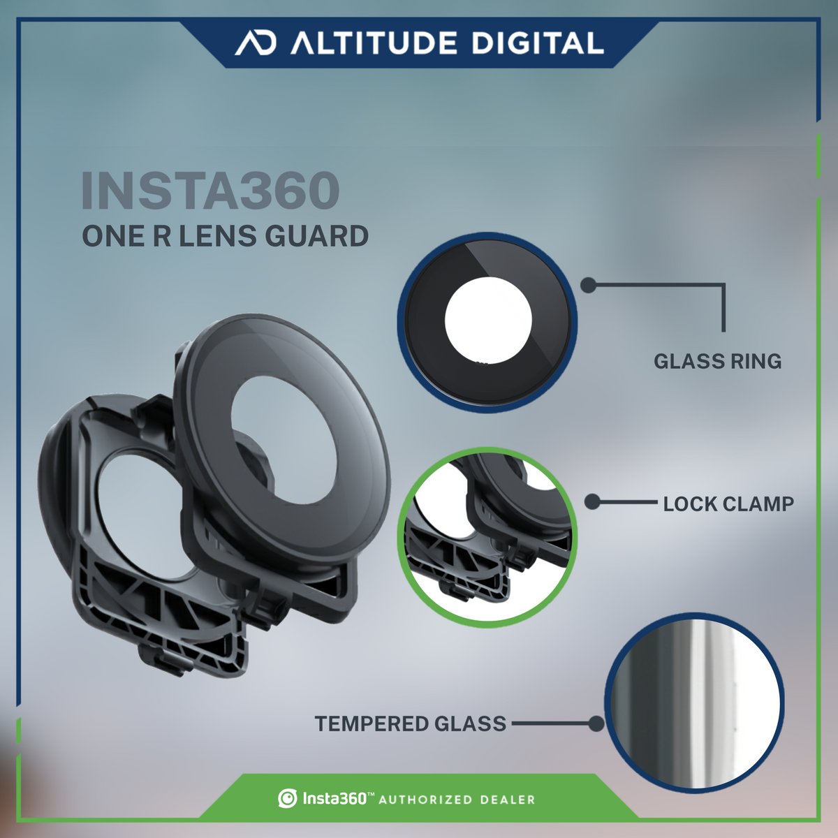 Insta360 ONE R Lens Guards