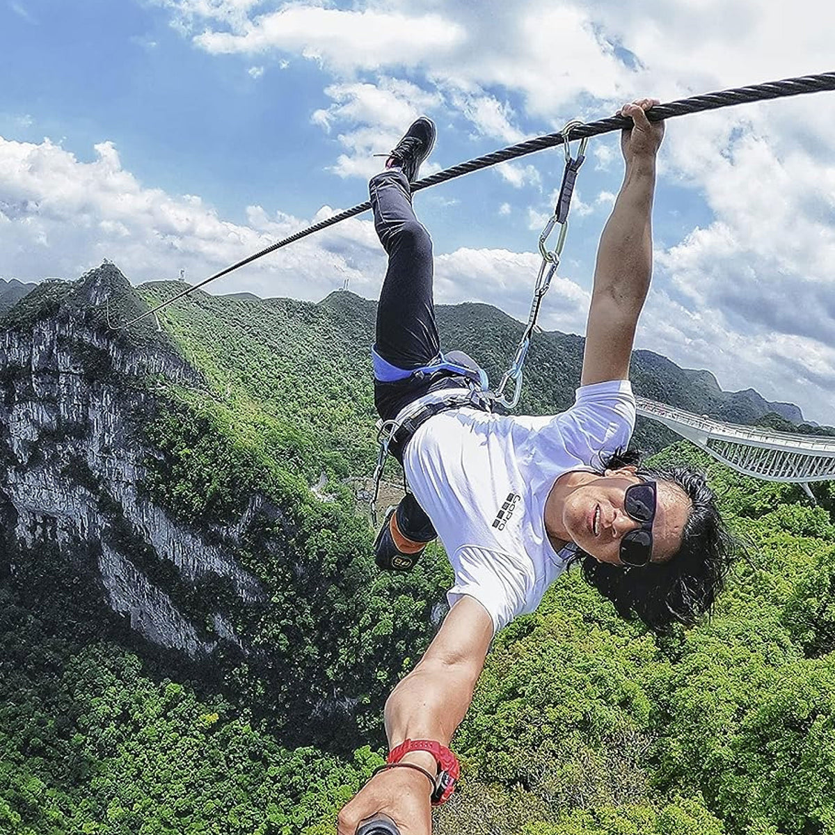 extreme outdoor activity shot using GoPro Hero9