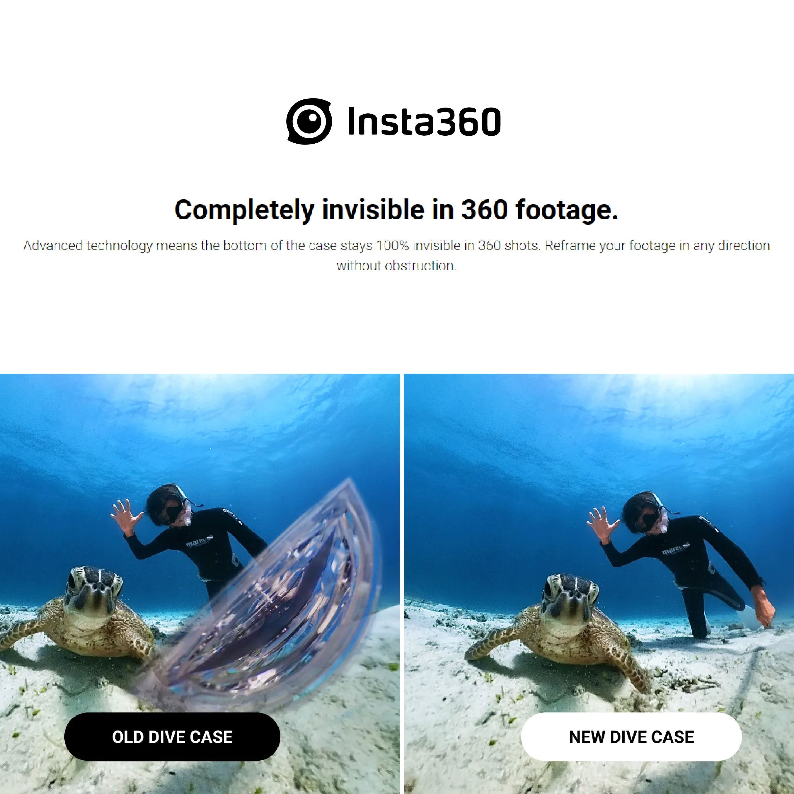 Insta360 X3 Invisible Dive Case