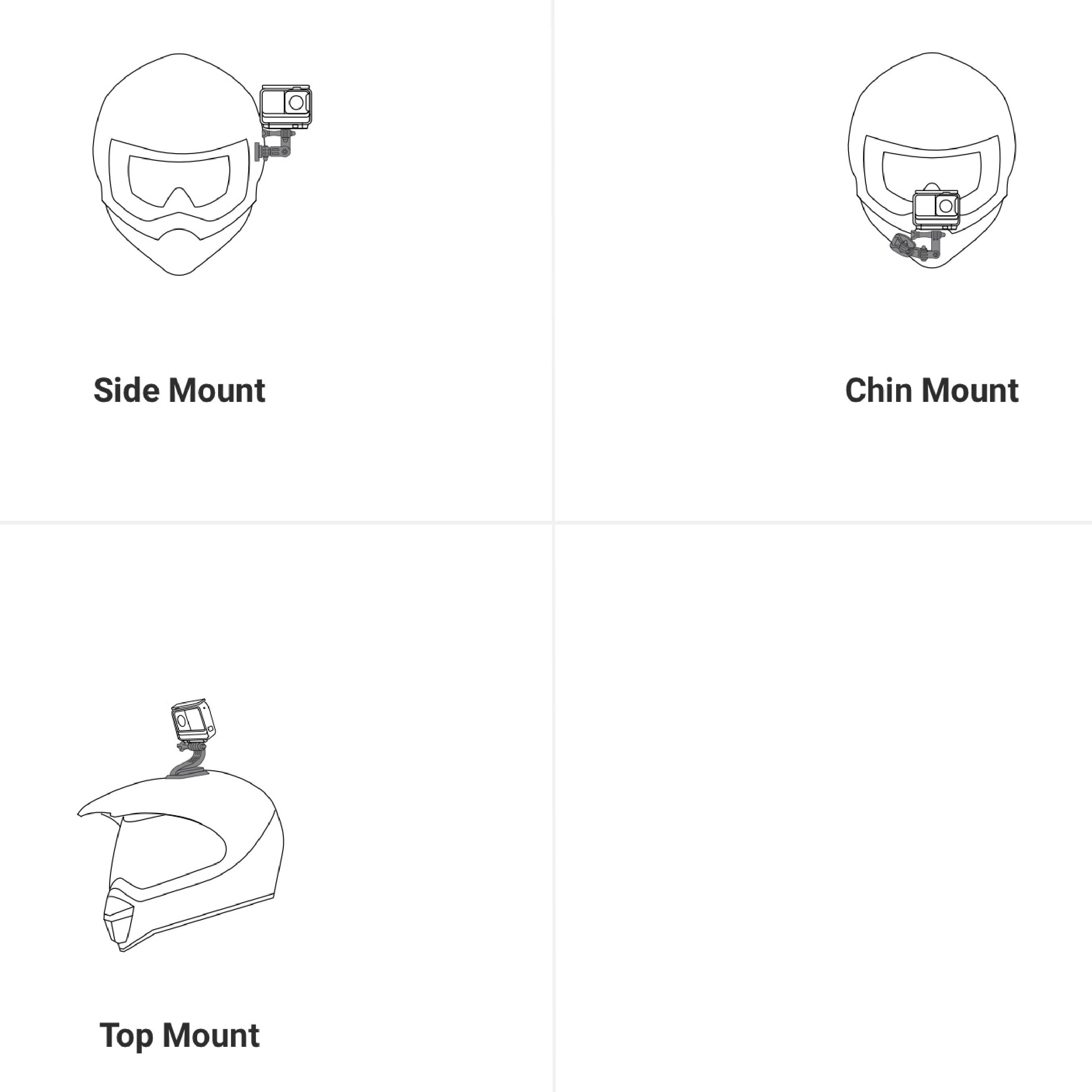 Insta360 Helmet Mount Kit