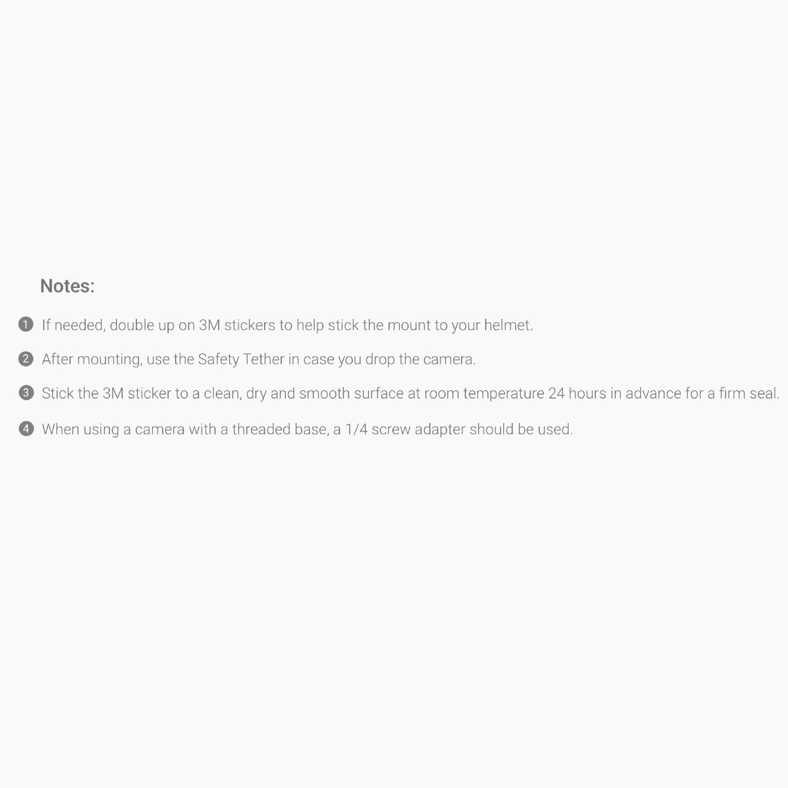 Insta360 Helmet Mount Kit