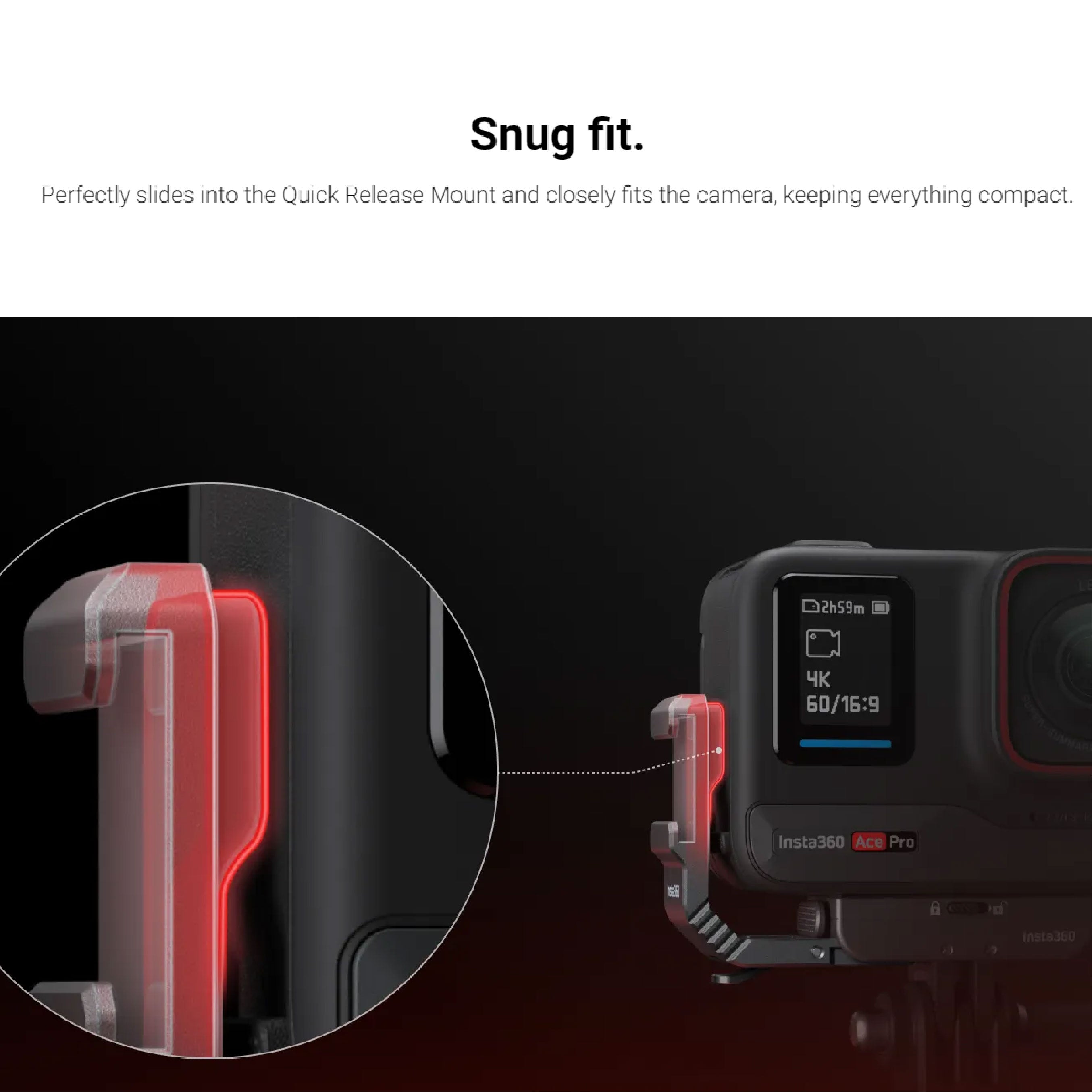 Insta360 Ace/Ace Pro/Ace Pro 2 Cold Shoe