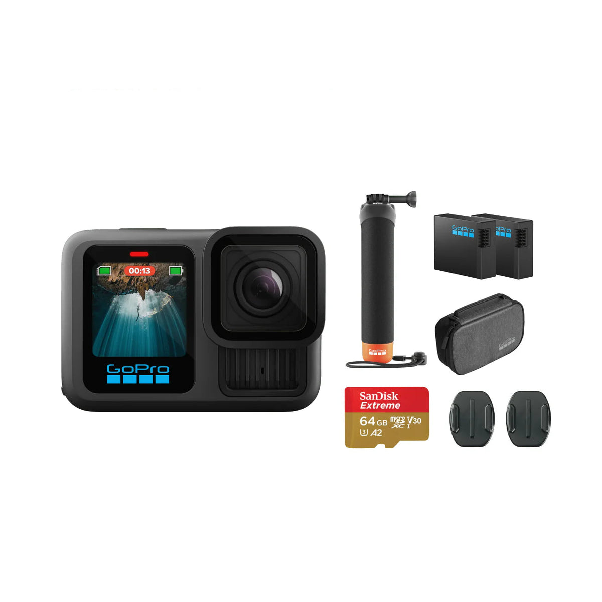 GoPro HERO13 Black + Accessories Bundle