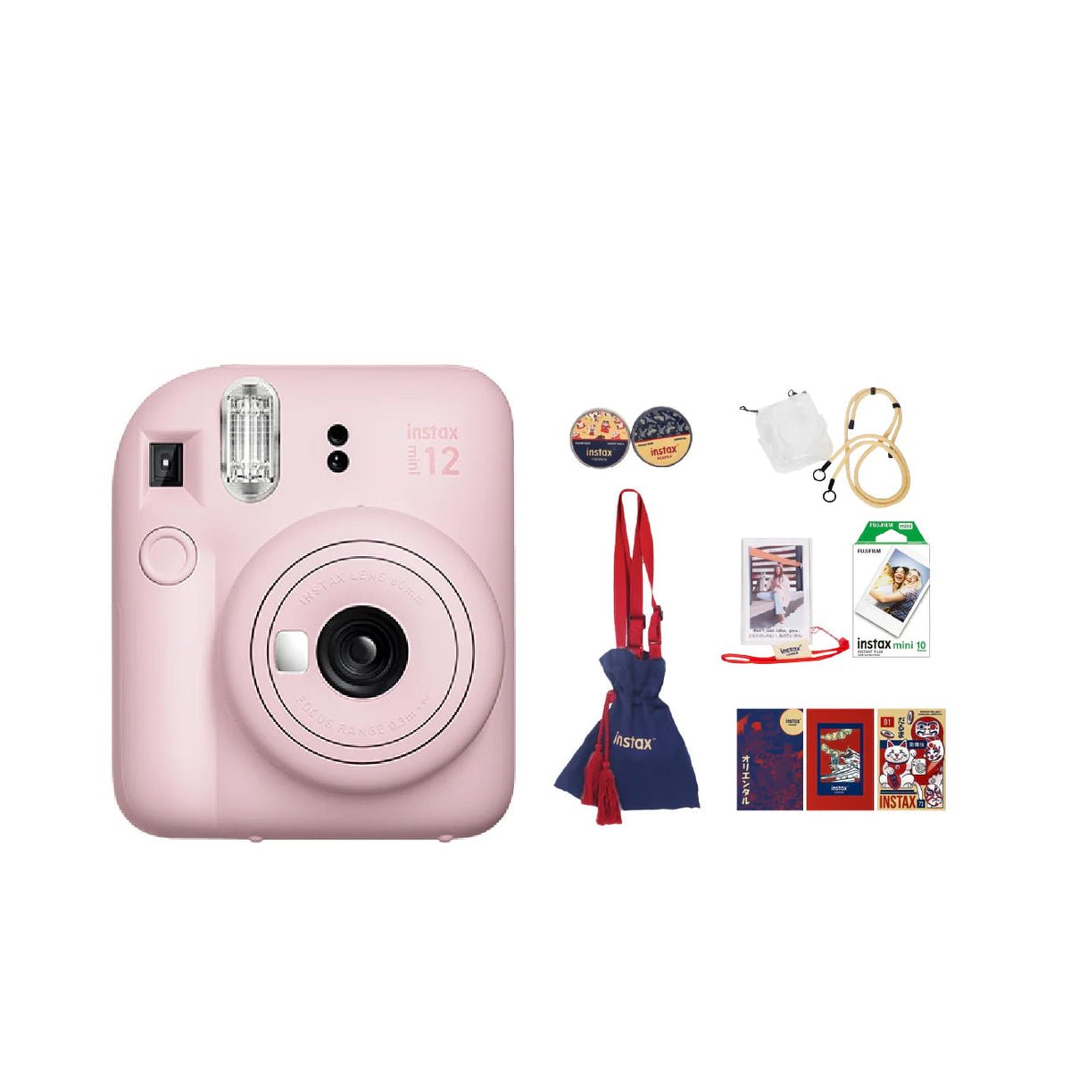 Instax Mini 12 Bundle (Oriental Kit)