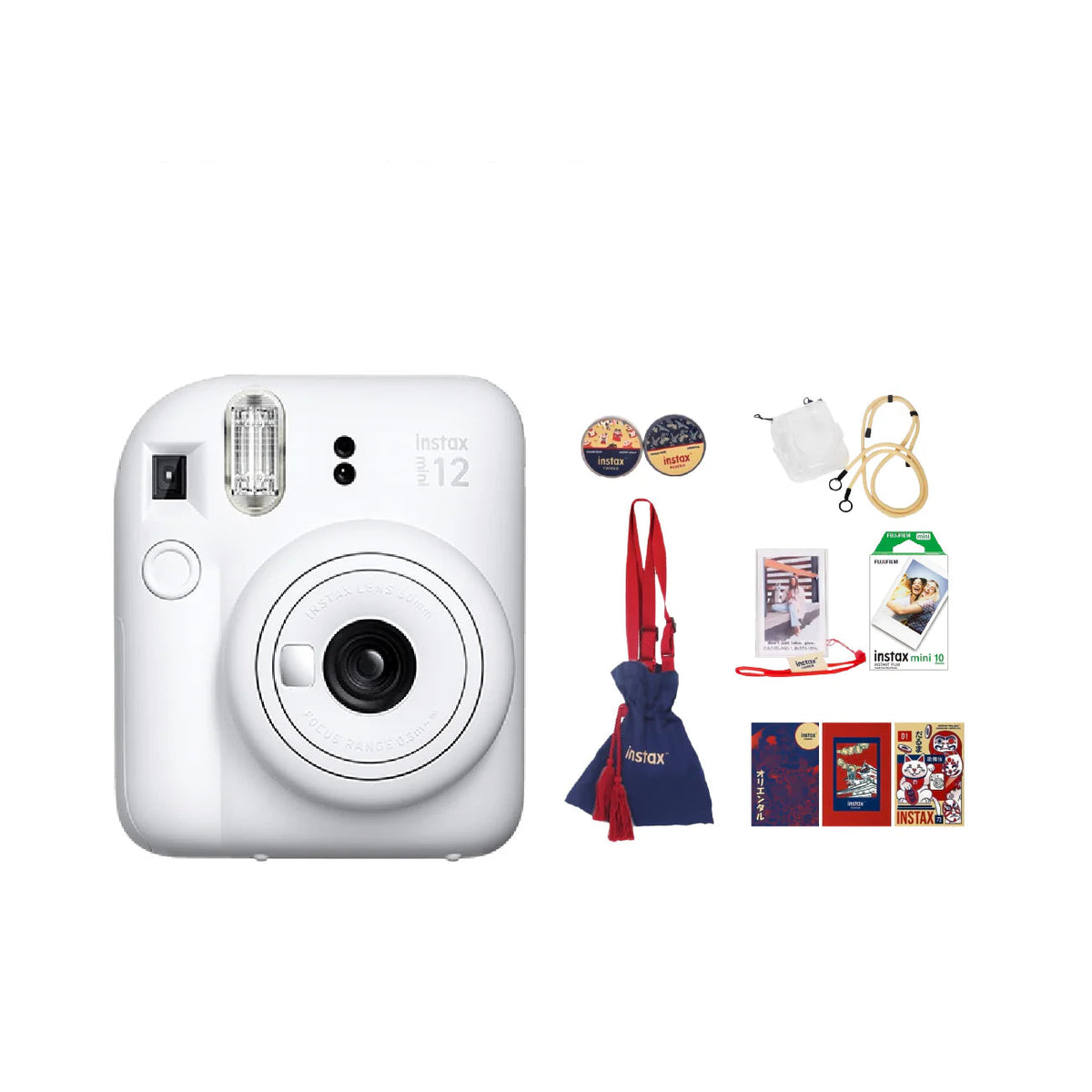 Instax Mini 12 Bundle (Oriental Kit)