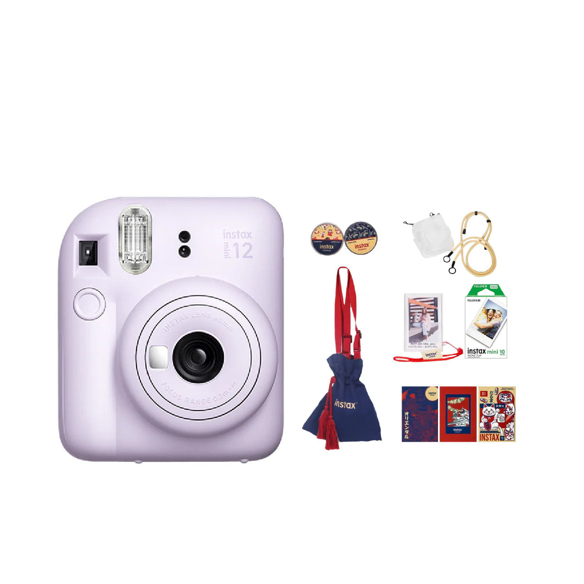 Instax Mini 12 Bundle (Oriental Kit)
