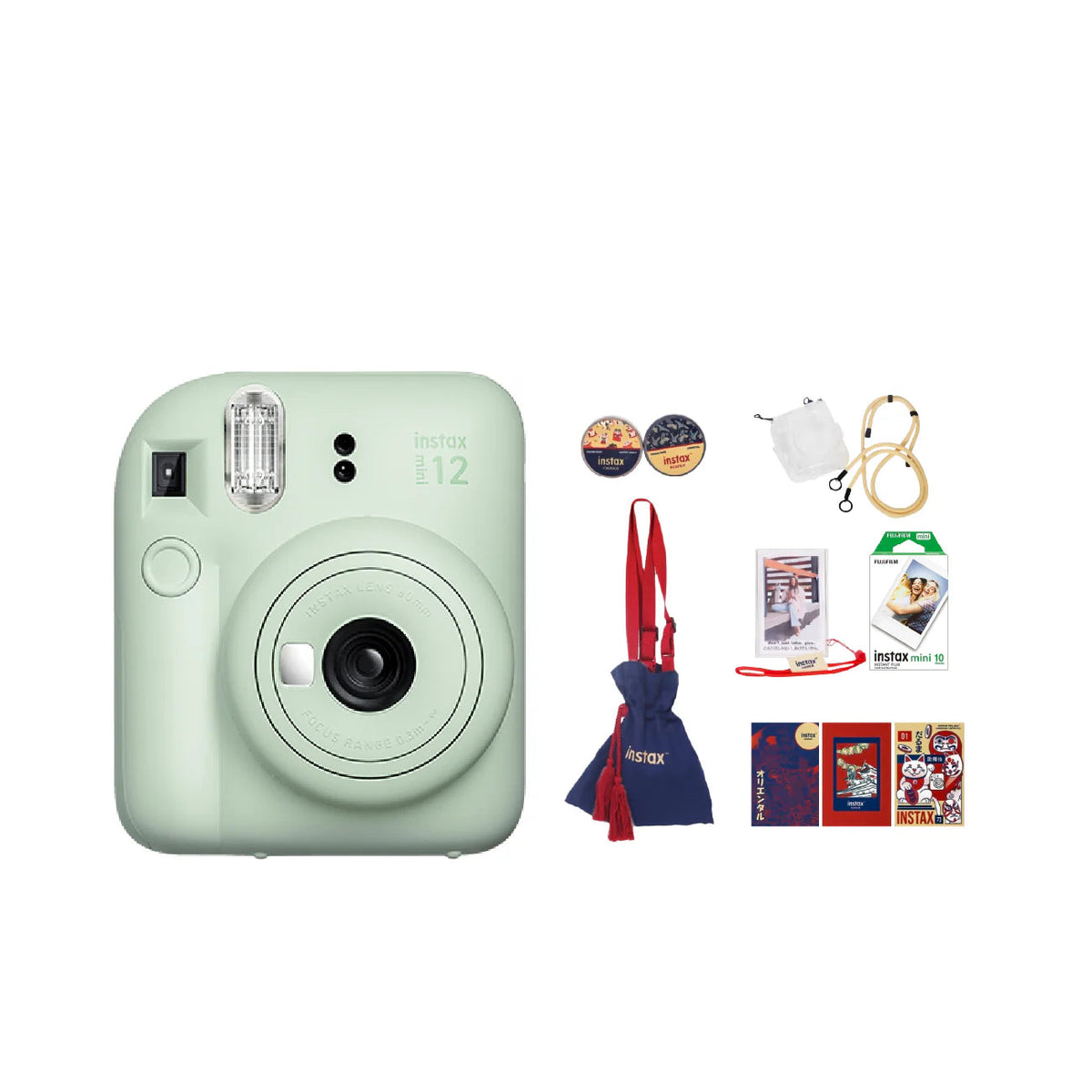 Instax Mini 12 Bundle (Oriental Kit)