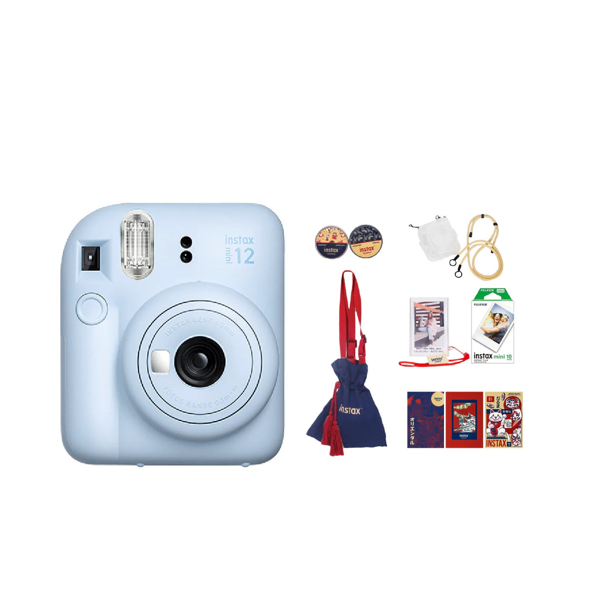 Instax Mini 12 Bundle (Oriental Kit)