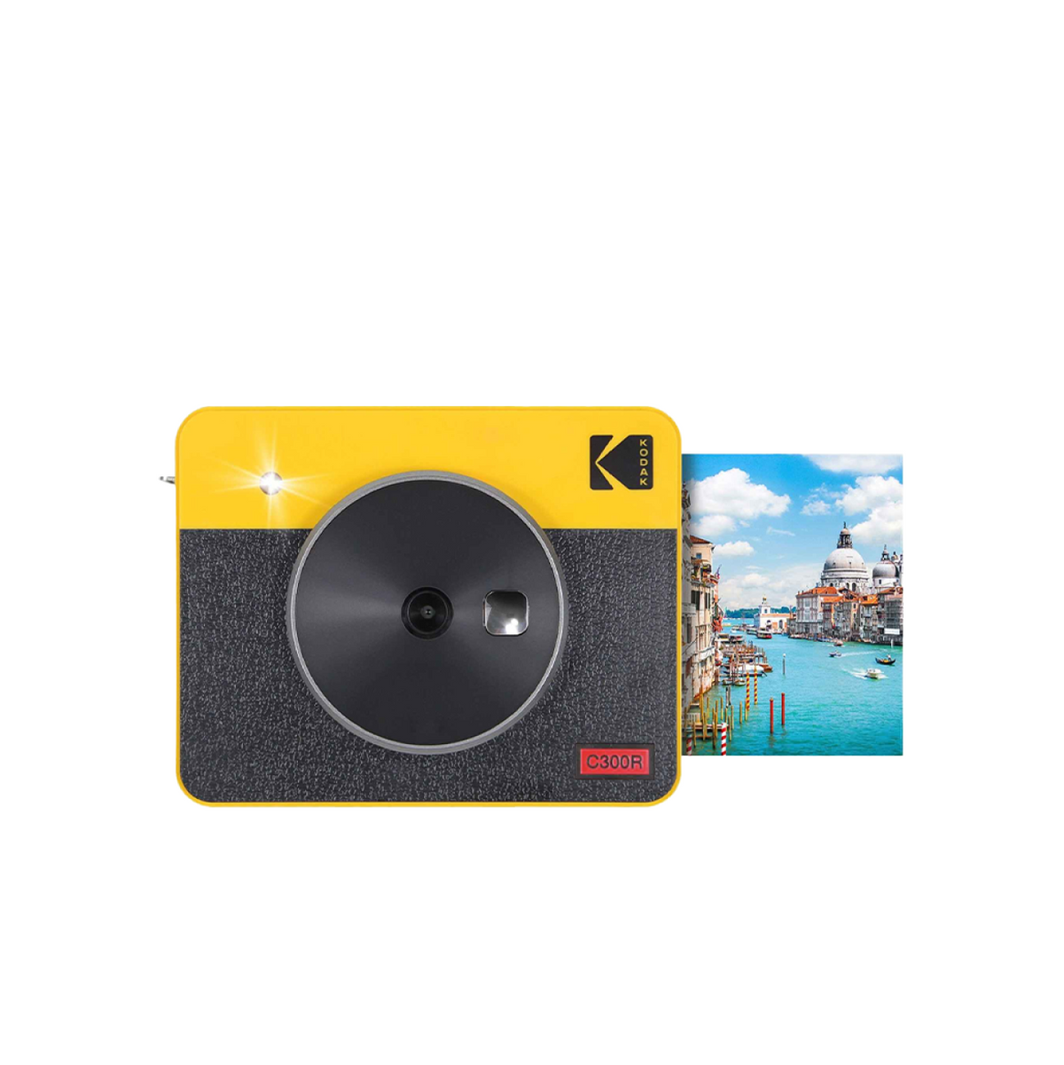 Kodak Mini Shot 3 Retro 2 in 1 Instant Camera & Photo Printer (Yellow)