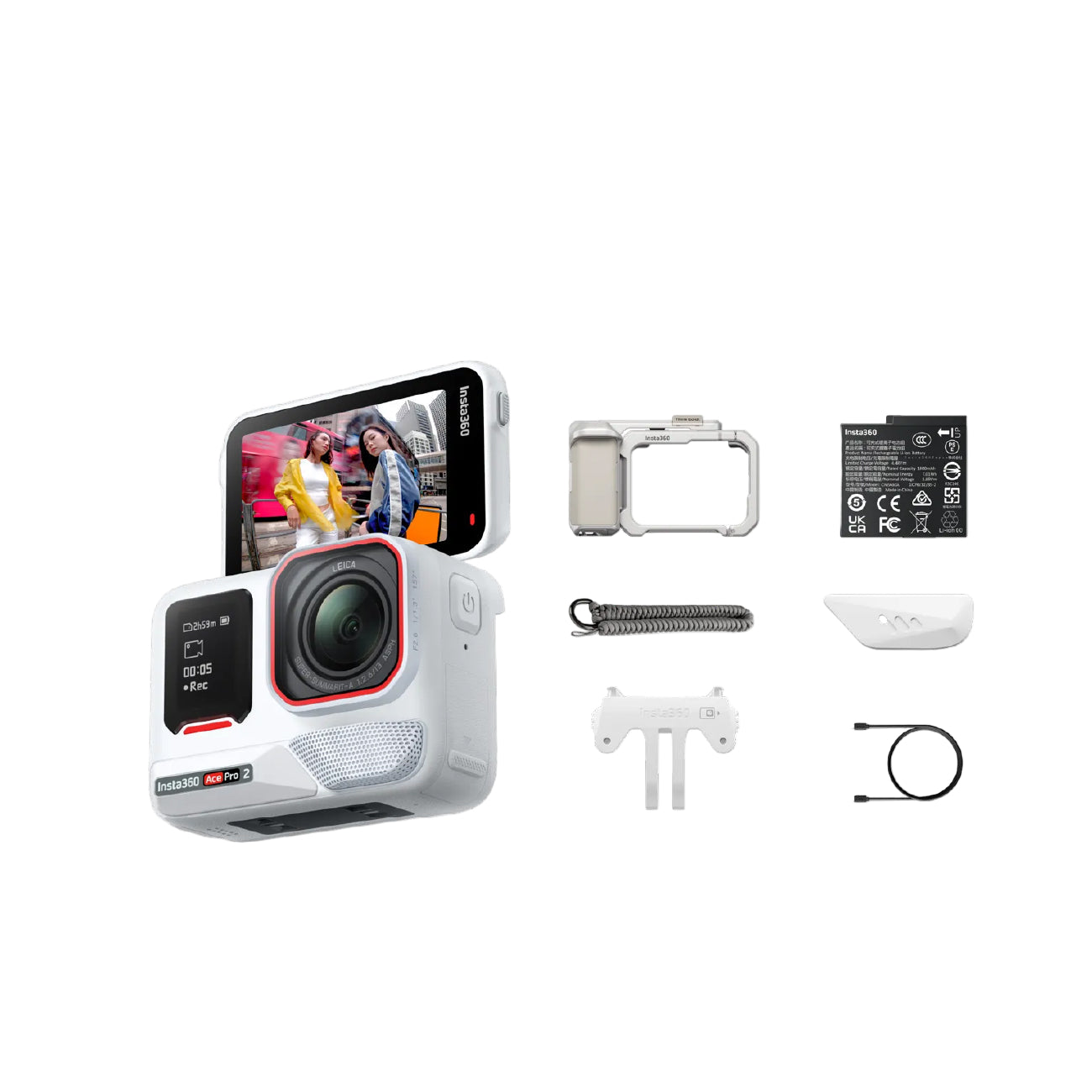 Insta360 Ace Pro 2 8K AI-Powered Action Camera with Unbeatable Low Light Performance