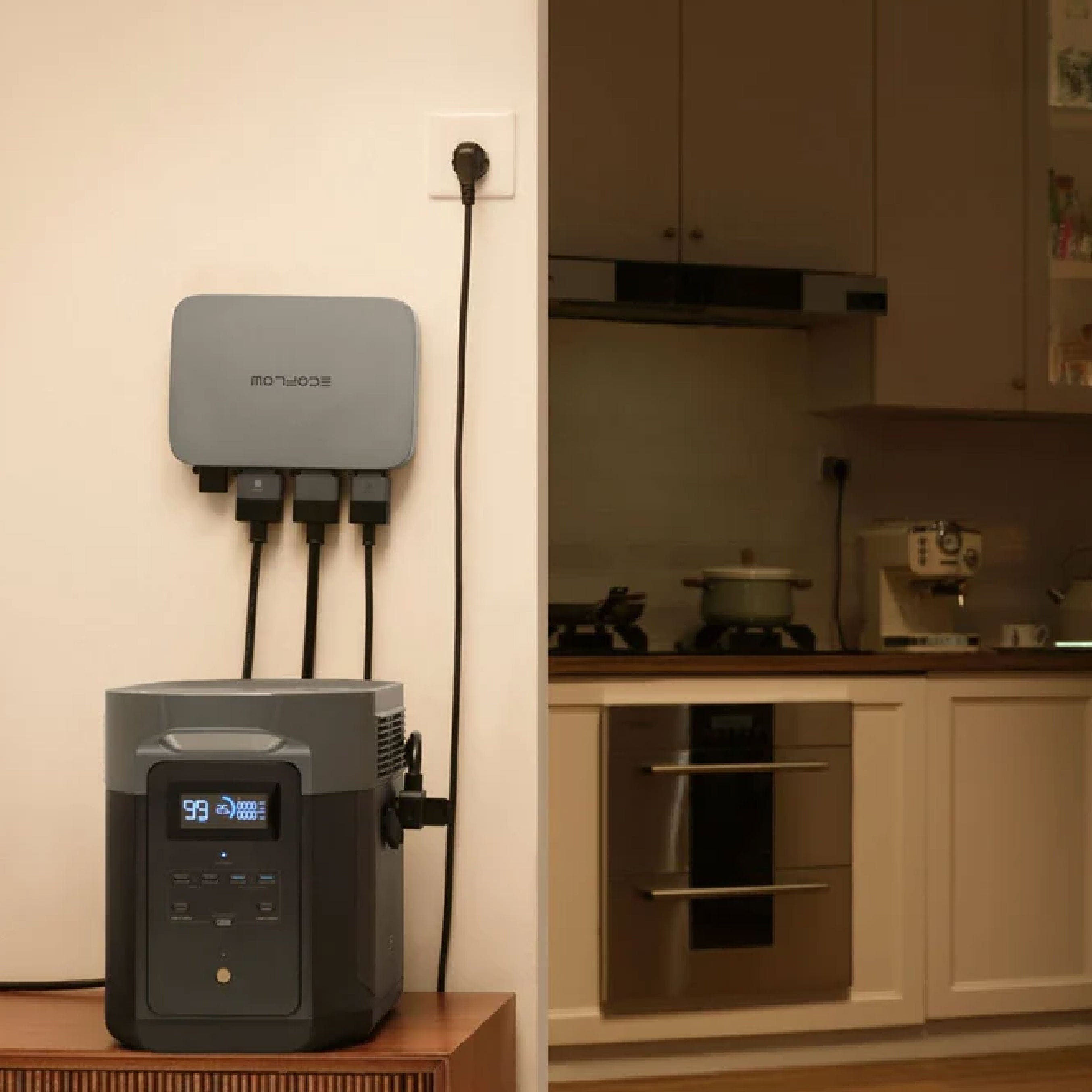 EcoFlow PowerStream + Super Flat Cable + EcoFlow Smart Plug