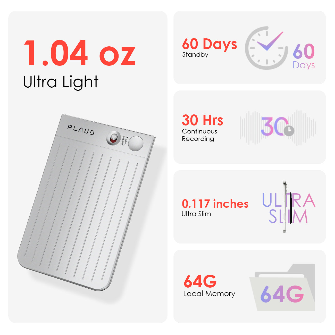 Plaud Note- Starlight