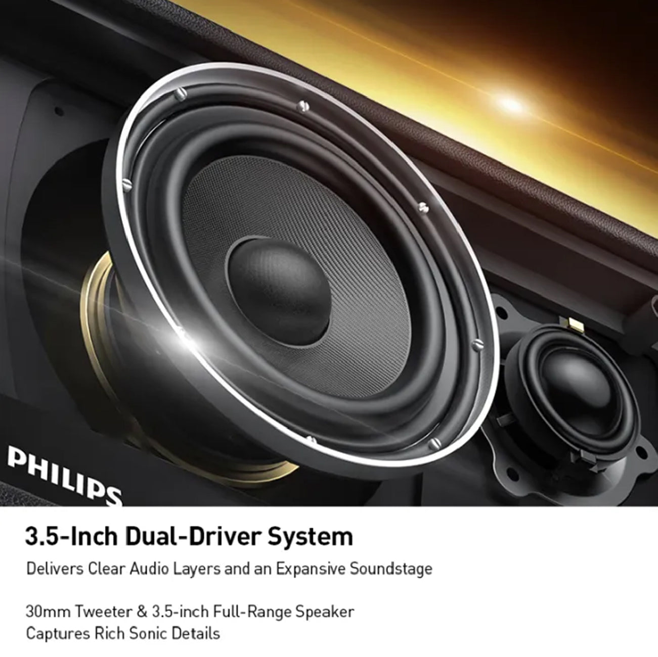 Philips TAS6500 Wireless Desktop Speaker
