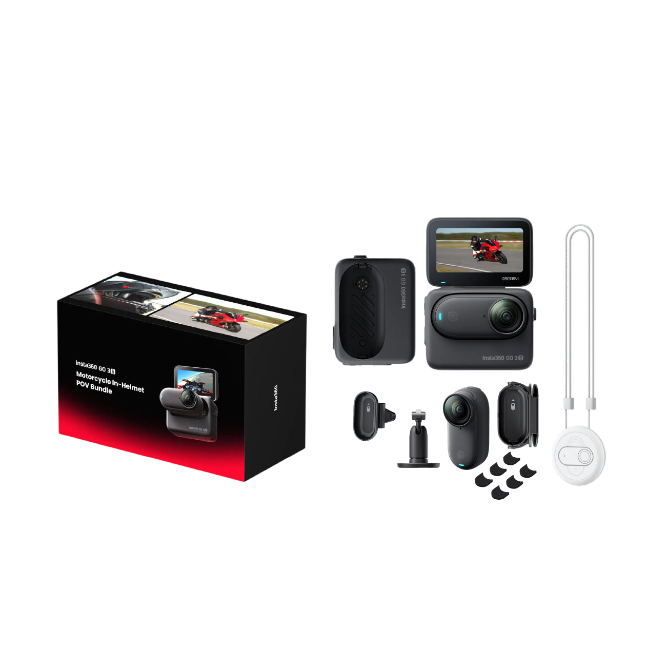Insta360 GO 3S (128GB) 4K Tiny Waterproof Action Camera