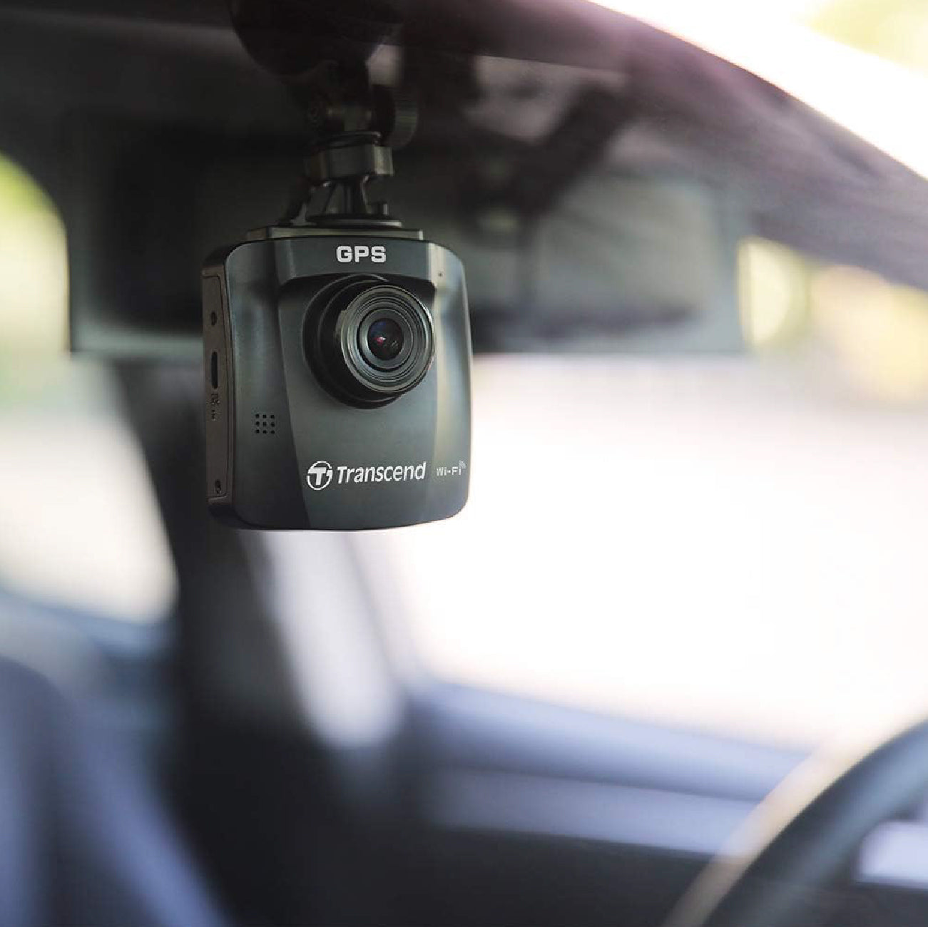 Transcend DP250 Dash Camera w/WIFI & GPS Track 64GB