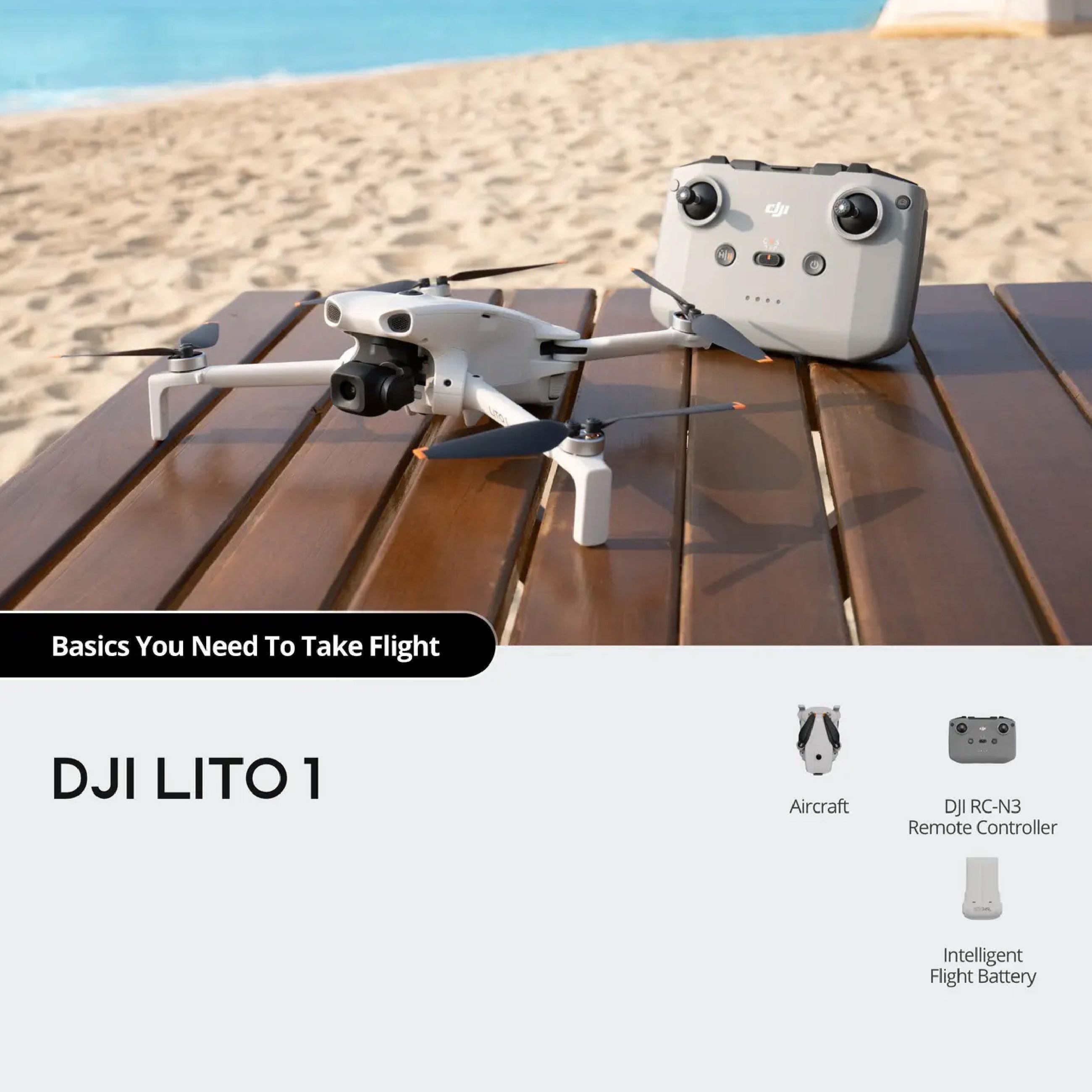DJI Lito 1 Beginner Friendly Camera Drone